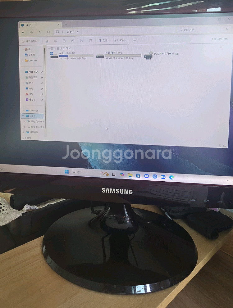삼성 데스크탑i5 11세대컴퓨터-Win 11 Pro--5