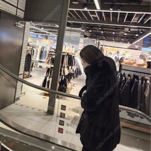 나파블랙밍크코트