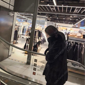 나파블랙밍크코트