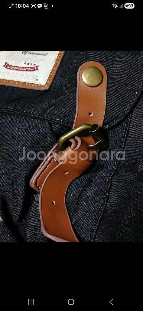 히마와리 백팩 검정색 새상품--4