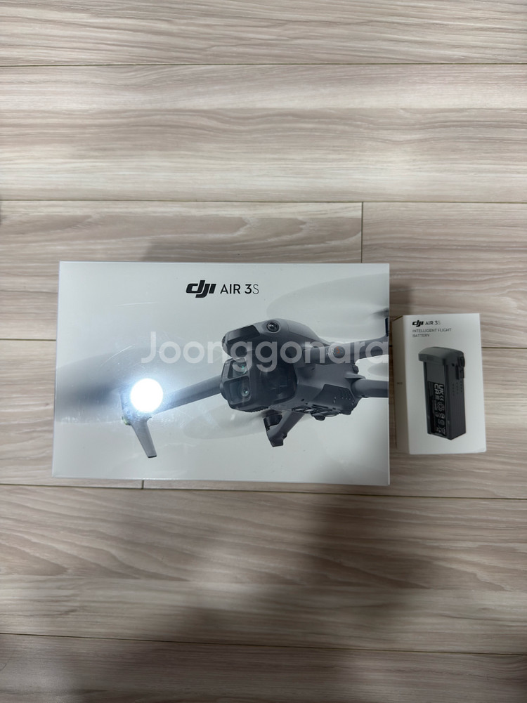 DJI Air 3s 플라이모어 콤보 미개봉 케어 가입--0