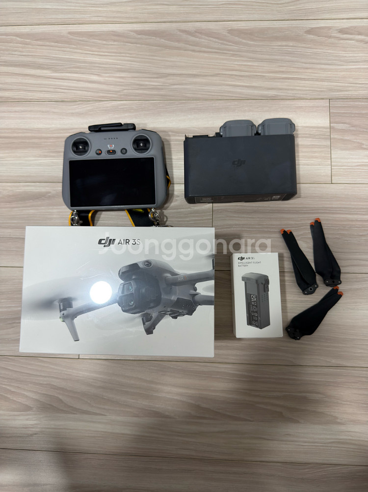 DJI Air 3s 플라이모어 콤보 미개봉 케어 가입--1