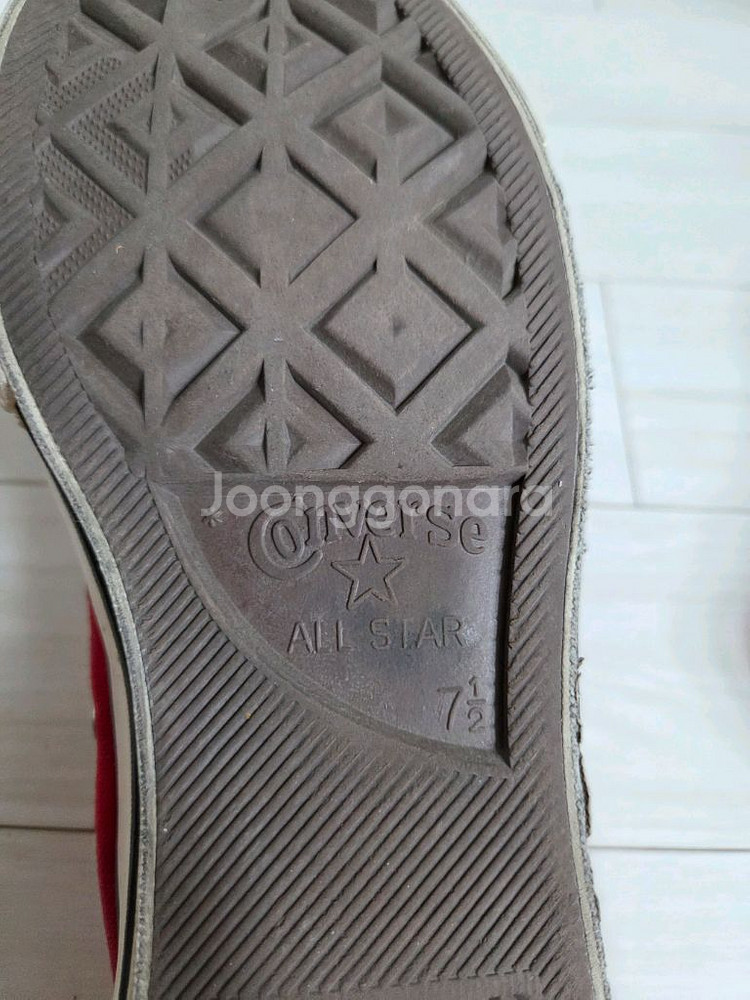 컨버스 척테일러 올스타 레드--5