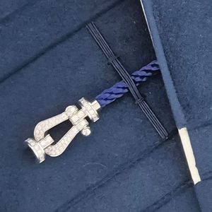 프레드 포스텐 라지 풀파베 풀다이아 팔찌 브레이슬릿 화골 화이트골드