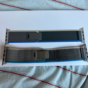 애플워치 울트라 트레일 루프 밴드 49mm 블루 & 그