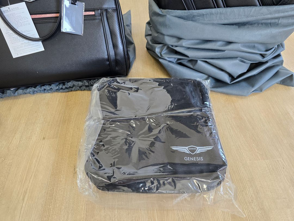 제네시스 골프백 허스키 클래식 블랙 이미지