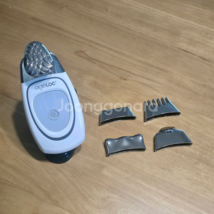 뉴스킨 에이지락 갈바닉 스파 풀세트 일자헤드포함--1