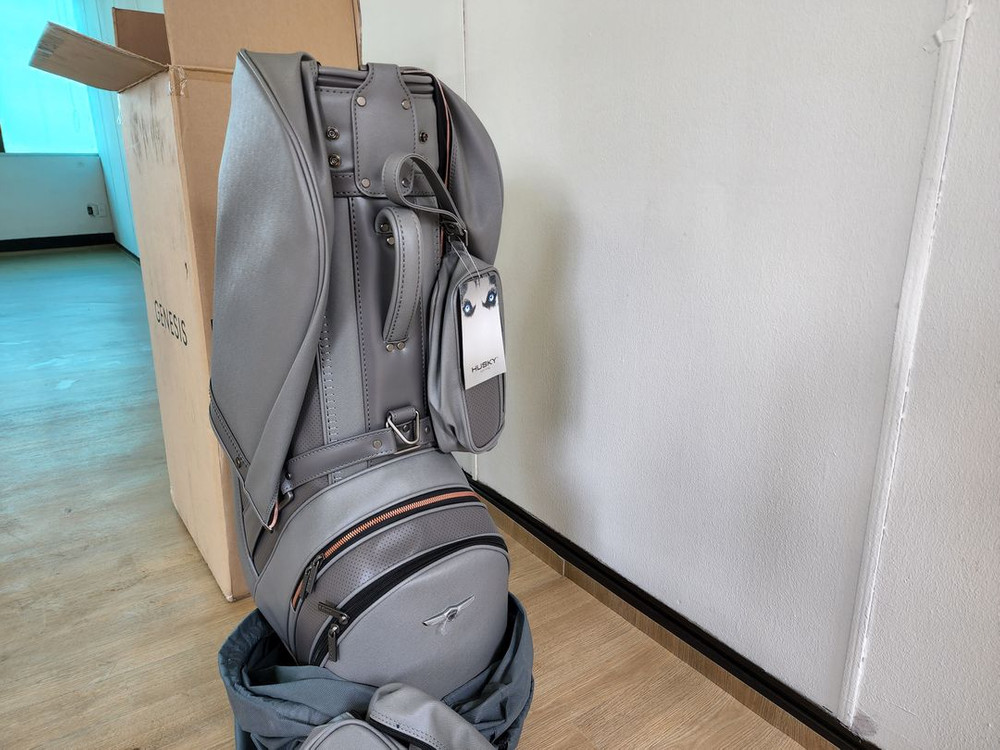 제네시스 골프백 허스키 클래식 그레이 이미지