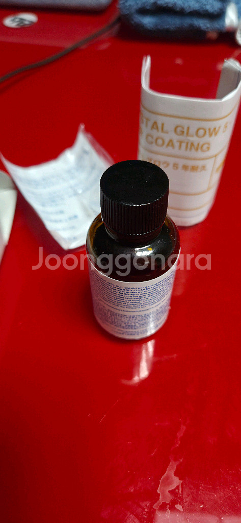 (신품) 센샤 유리막코팅제 크리스탈글로우 5년 30ml--1