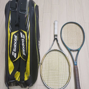 바볼랏 테니스 가방과 테니스 라켓