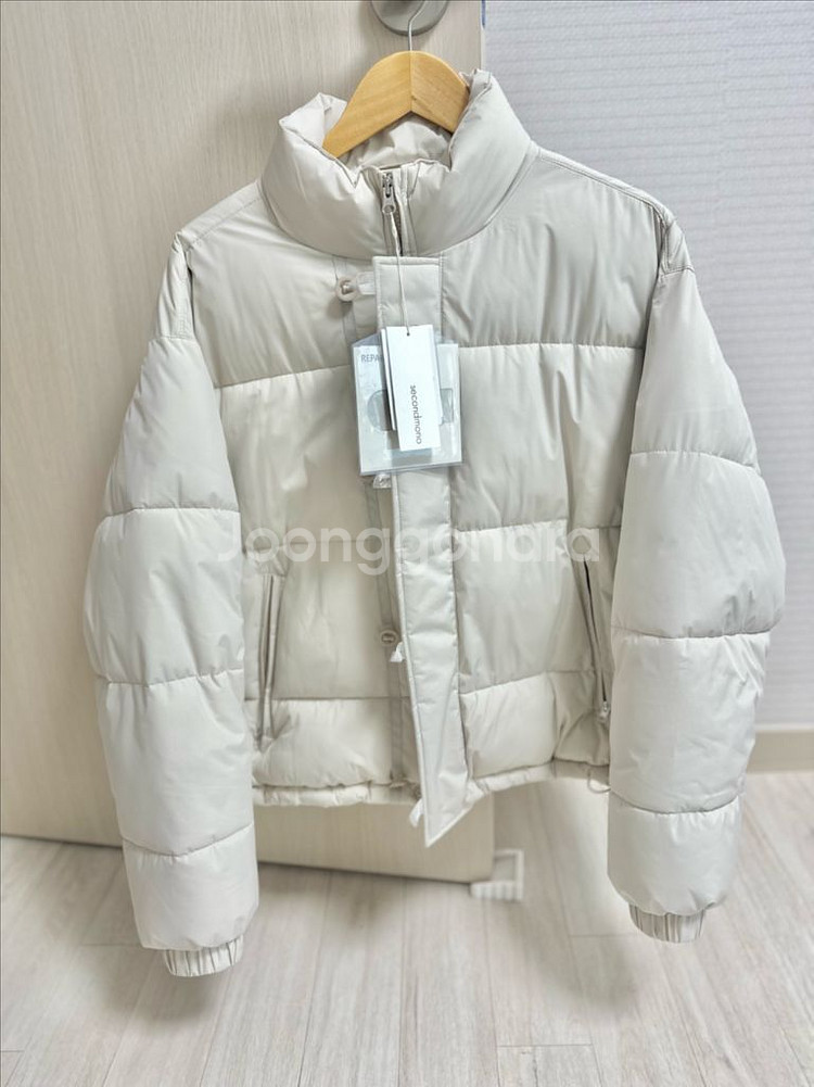 새상품) 세컨모놀로그 여성 패딩점퍼(정가13만원)--4