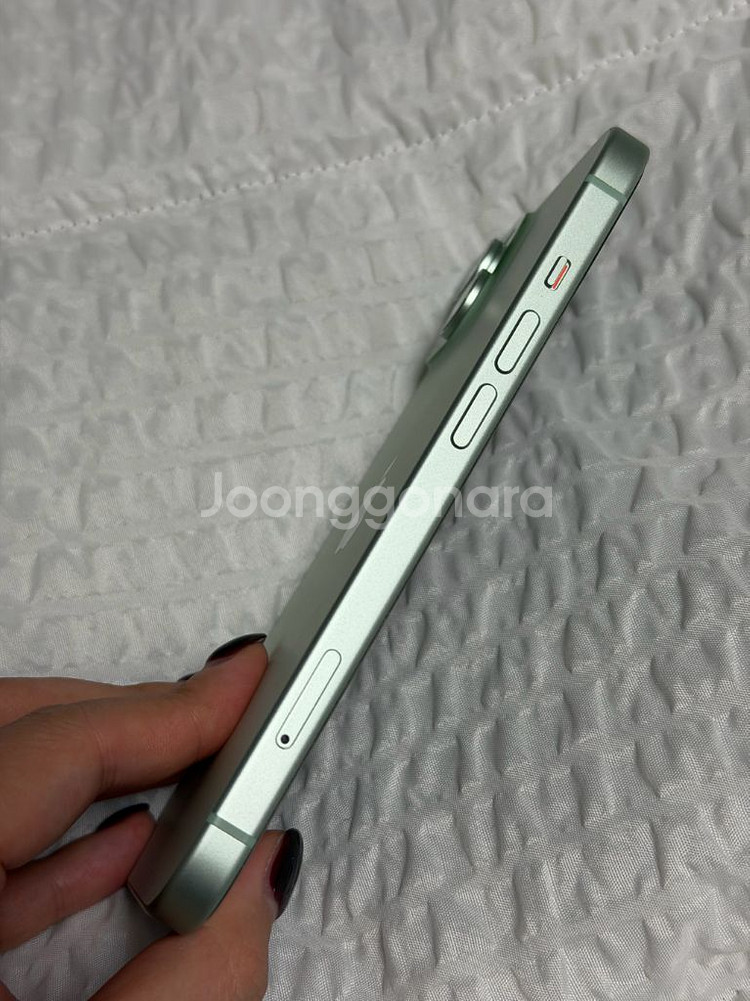 [판매] 아이폰15 그린 256GB 배터리 100%--12