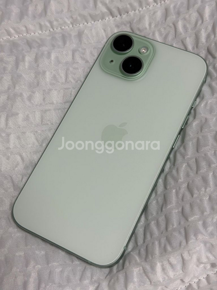[판매] 아이폰15 그린 256GB 배터리 100%--14