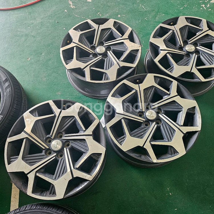 팰리세이드 20인치 순정 중고휠 판매--2