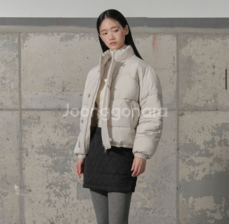새상품) 세컨모놀로그 여성 패딩점퍼(정가13만원)--0