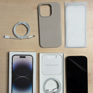 아이폰14프로 512 블랙 미국판 카메라무음