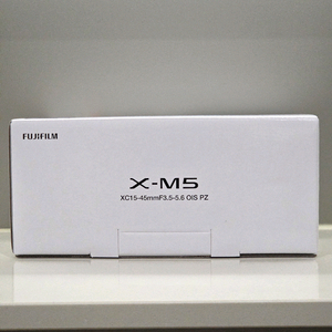 후지필름 X-M5 블랙 렌즈킷 미개봉