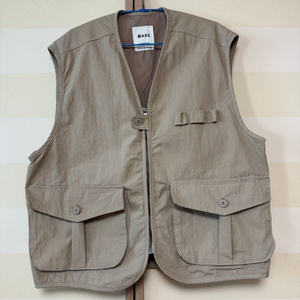 코튼 멀티 포켓 베스트