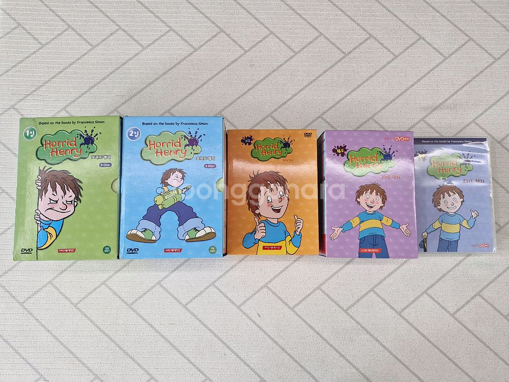 Horrid henry 호리드헨리 챕터북+dvd--0