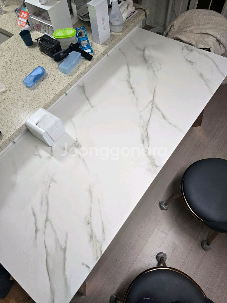 6인용 통세라믹 식탁--0