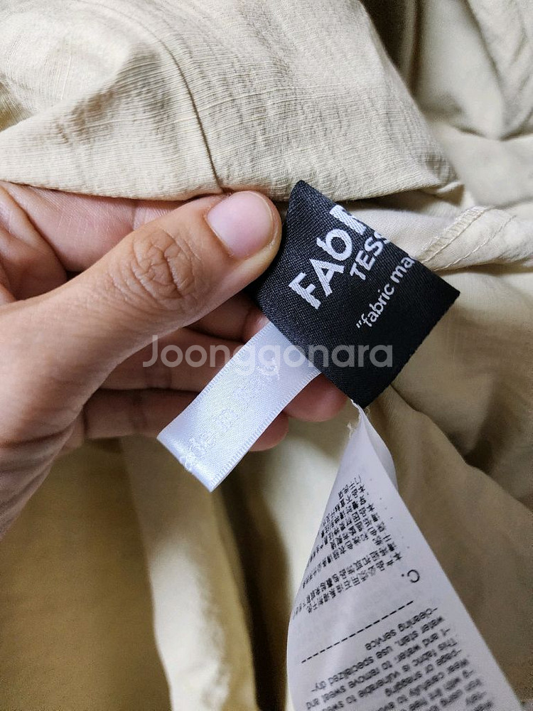 한섬 오브제 린넨 블렌드 롱원피스 드레스 55 (22년--9