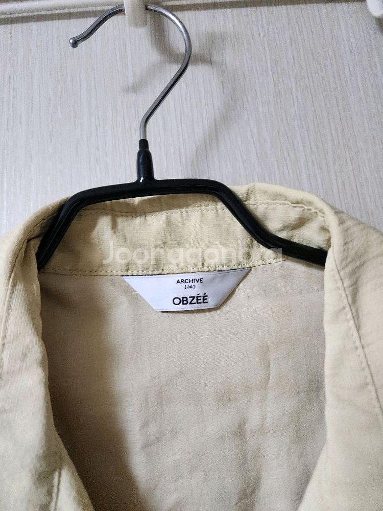 한섬 오브제 린넨 블렌드 롱원피스 드레스 55 (22년--6