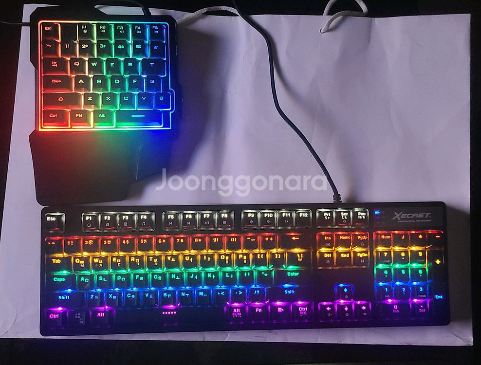 게이밍 키보드, 키패드 팝니다--0