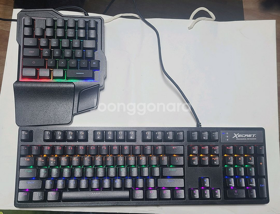 게이밍 키보드, 키패드 팝니다--1