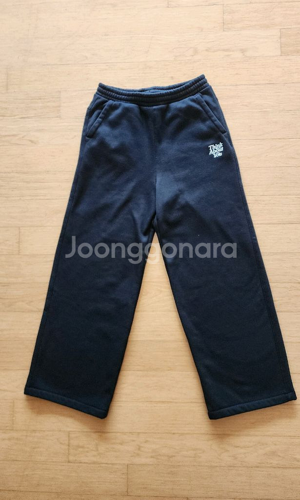 폴햄키즈 기모 와이드 팬츠 150사이즈 새상품--0