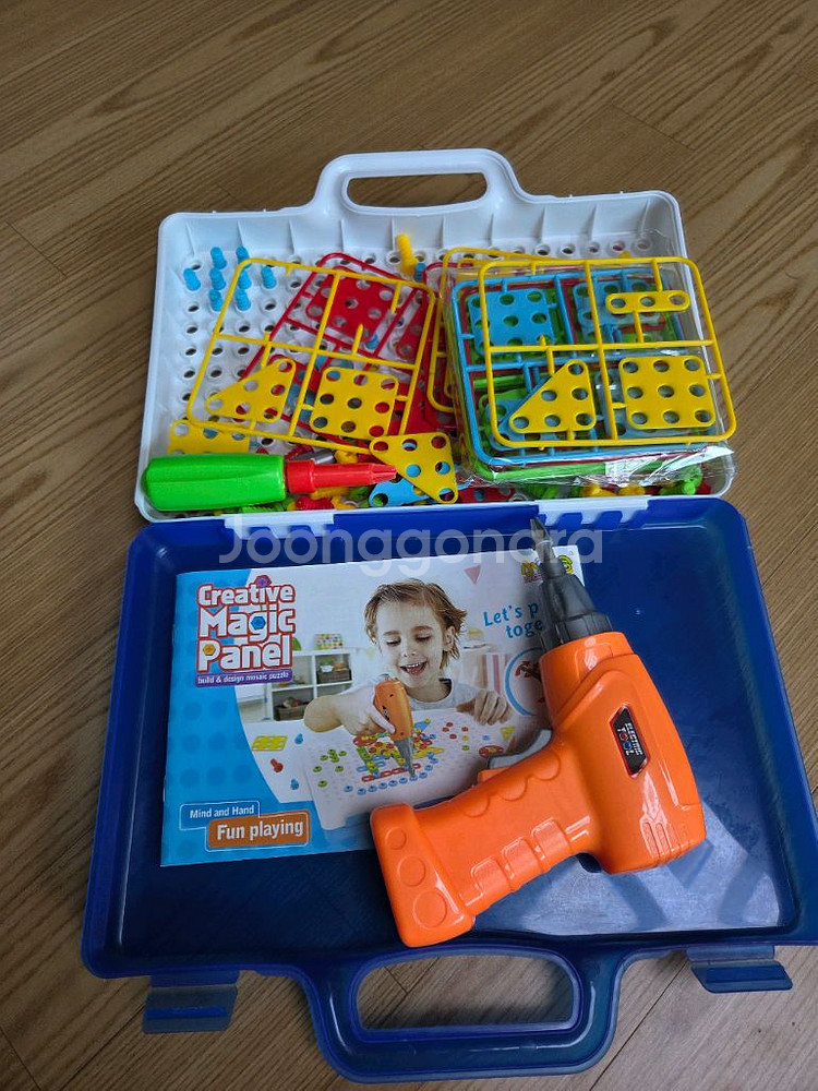 공구놀이. 러닝리소스 플라워드릴. 추가구성있음--3