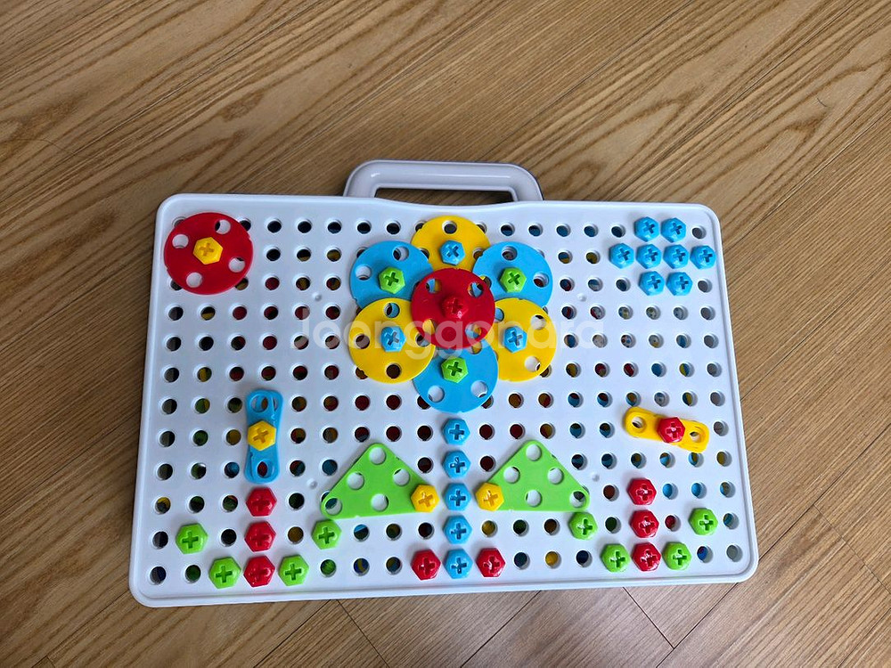 공구놀이. 러닝리소스 플라워드릴. 추가구성있음--4