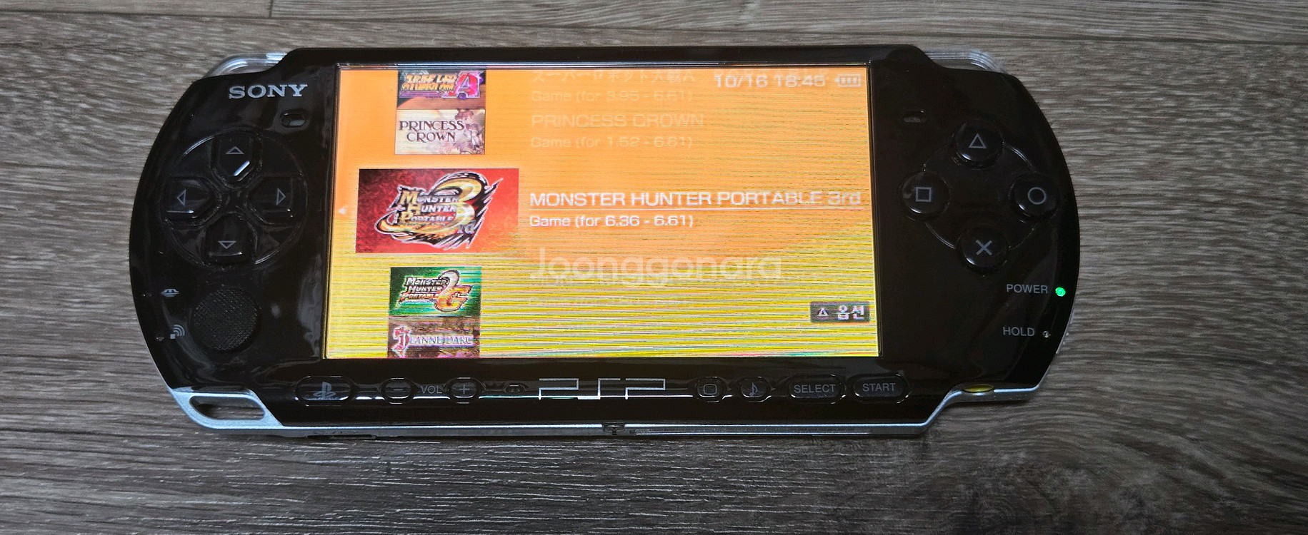 PSP 3005 블랙+128G--1