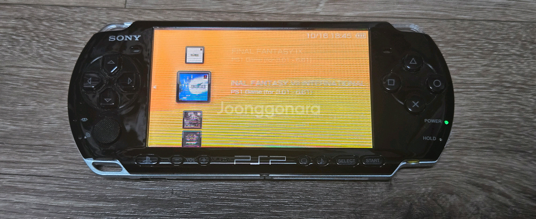 PSP 3005 블랙+128G--2
