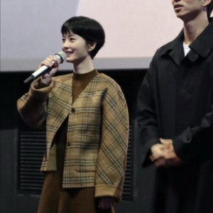 바이미나 체크 자켓 코트 리버시블 11am 프레쉬라벨