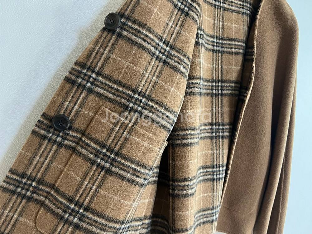 바이미나 체크 자켓 코트 리버시블 11am 프레쉬라벨--4