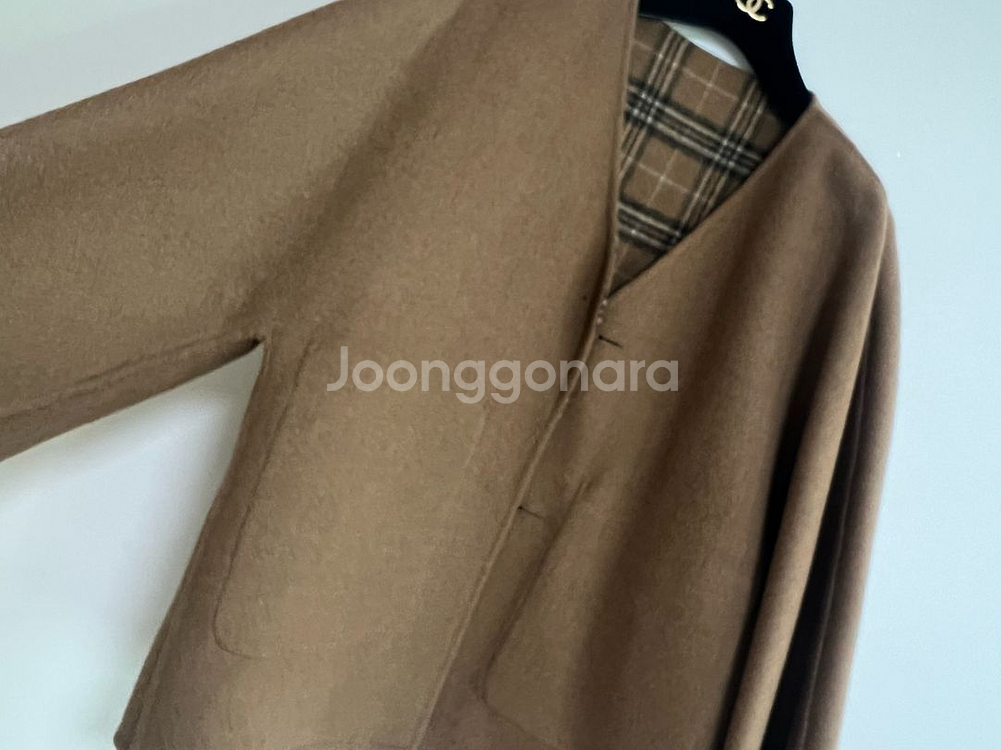 바이미나 체크 자켓 코트 리버시블 11am 프레쉬라벨--2