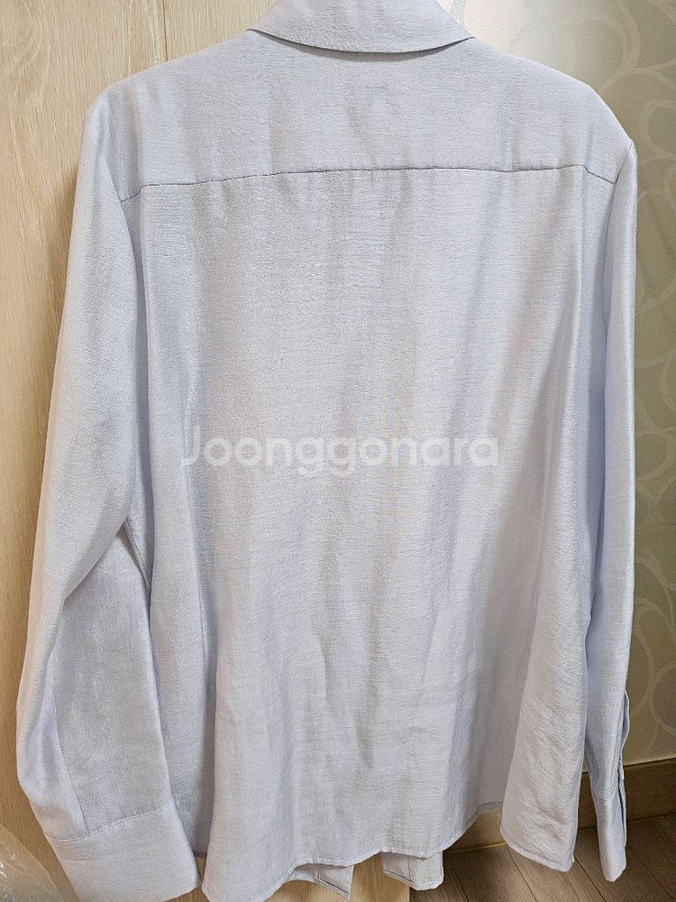 sie 시에 ㅡ 글리밍 블라우스 밀키블루 s--2