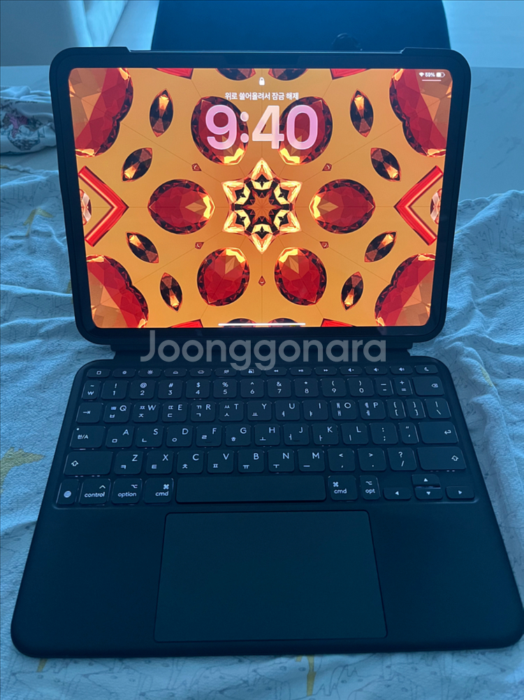 아이패드프로 m4+애플펜슬프로+로지텍타치콤보 팝니다--4
