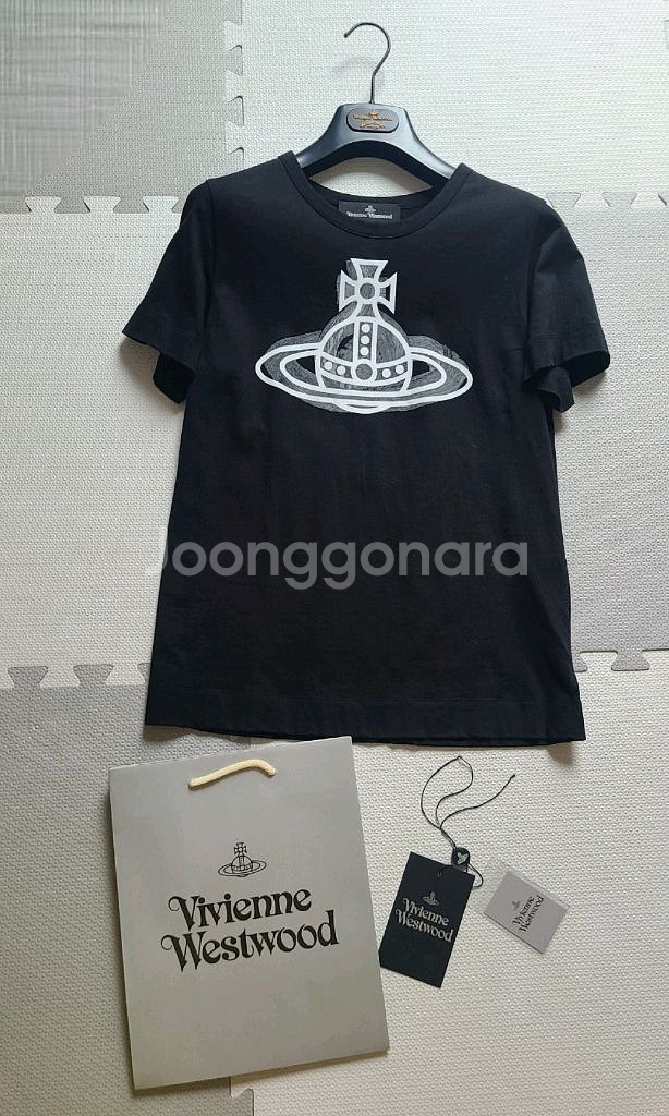 비비안웨스트우드 백화점 구입 풀세트 티셔츠--0