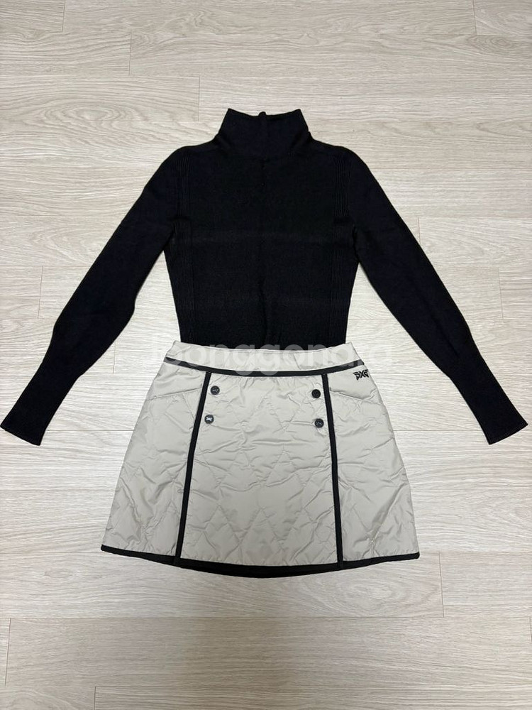 pxg 패딩 스커트 xxs--3