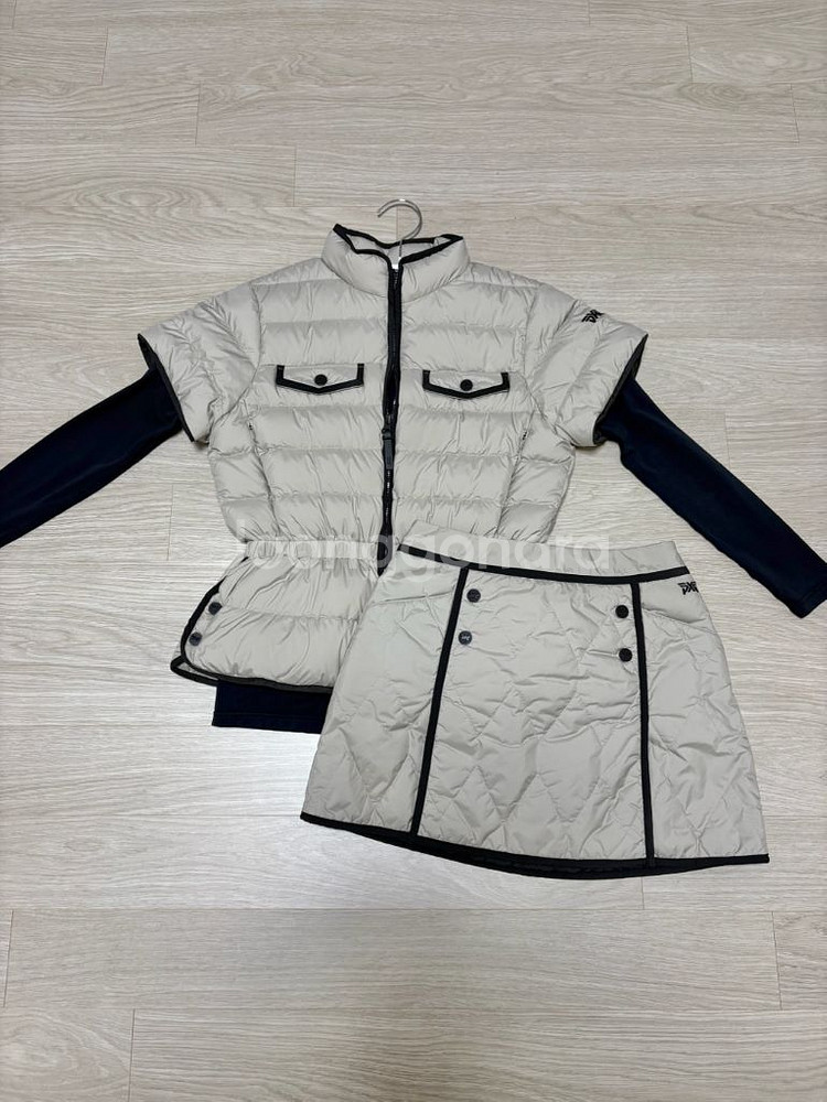 pxg 패딩 스커트 xxs--9