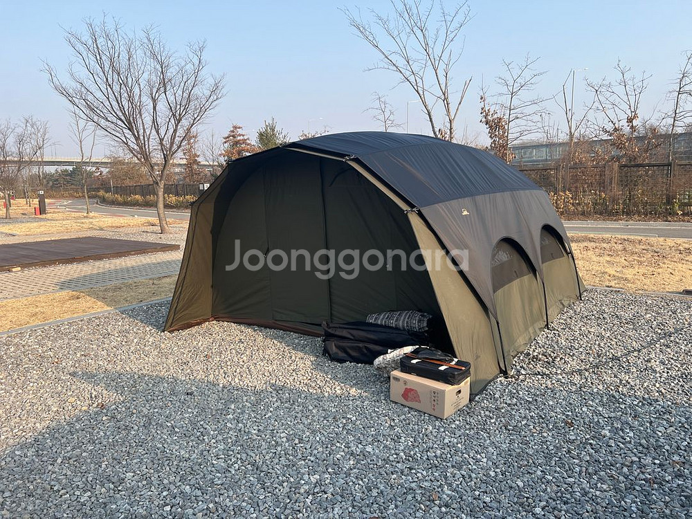 캠핑칸 오크돔 라지 카키(더이든 이너매트 포함)--0