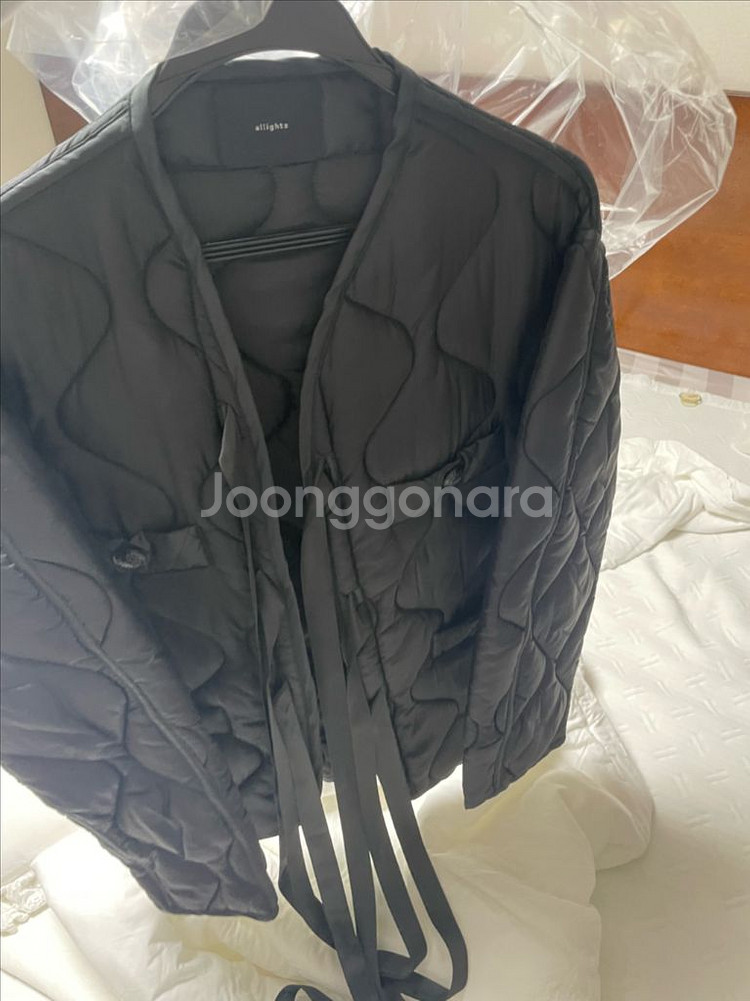 올라이츠 리본깔깔이 블랙--0