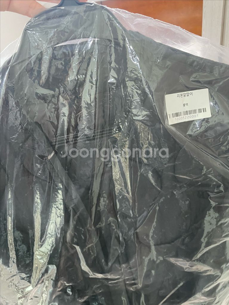 올라이츠 리본깔깔이 블랙--1