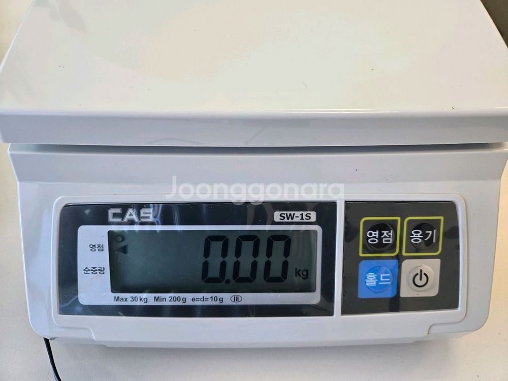 카스 cas sw-1s 30kg 저울--2