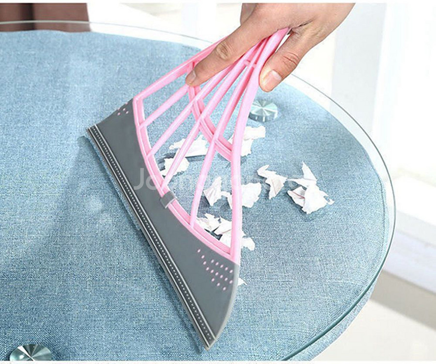 [새상품] 3in1 실리콘 매직 빗자루 핑크 싹쓰리비--1