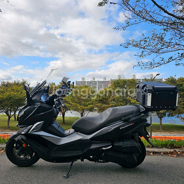 SYM 크루심 알파300cc 퀴터급 빅스쿠터 22년식--1