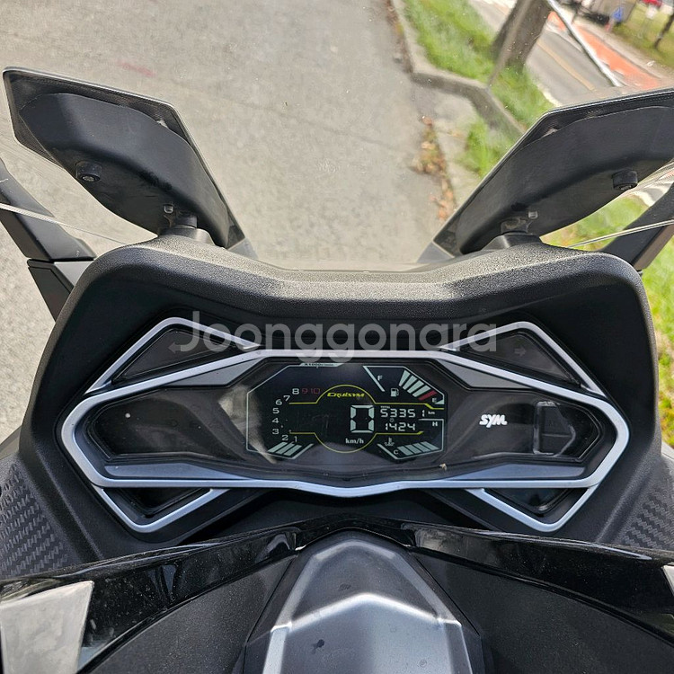 SYM 크루심 알파300cc 퀴터급 빅스쿠터 22년식--3