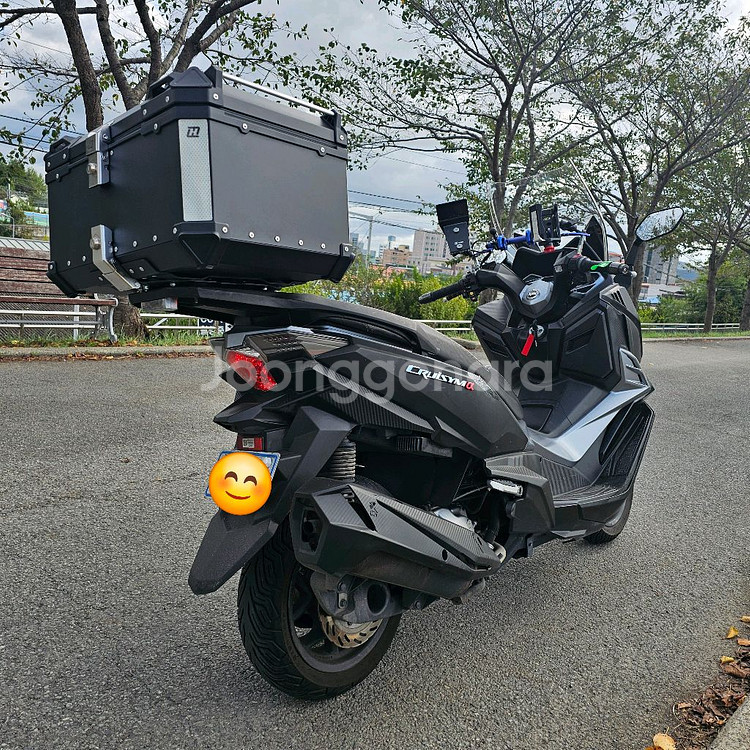 SYM 크루심 알파300cc 퀴터급 빅스쿠터 22년식--6