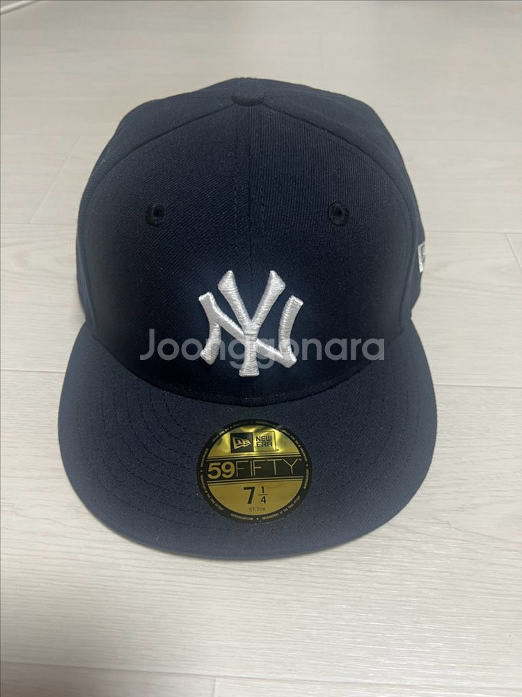 뉴에라 선수용 모자 2종 + 겨울니트모자 1종 일괄--1